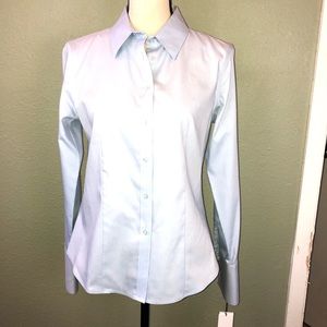 NWT Brand New Calvin Klein Blue Button Down Shirt